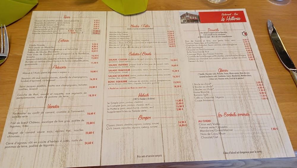 La Hutterie - Menu Image 4